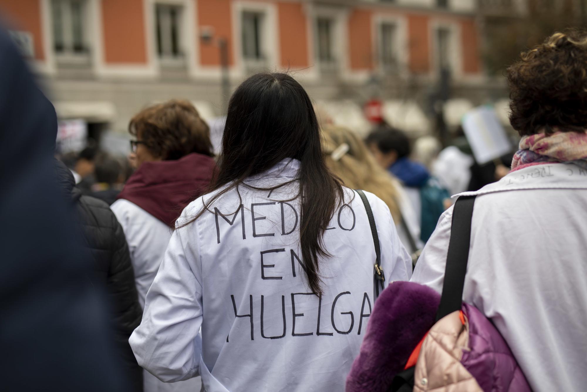 Manifestación de médicos de atención primaria 4